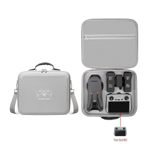 Xfji-Étui De Transport Pour Dji Mavic 3,Boîte De Rangement Classique,Accessoires De Importateur Classique,Coque Rigide En Nylon,Sac Initié - Type Gray Rc-Generique