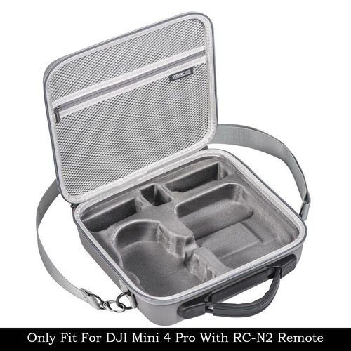 Sac De Rangement Pour Dji Mini 4 Pro Étui De Transport Portable Initié Sac Pu Cuir Rc-2/Rc-N2 Tout-En-Un Sac À Main Drone Accessoires - Type Fit For Rc N2-Generique