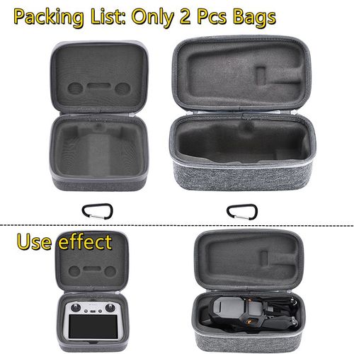 Sac De Rangement Pour Dji Mavic 3 Pro Étui De Transport Drone Corps Rc-N1/Rc Pro Télécommande Extérieur Portable Nylon Sac À Main Accessoires - Type Dji Rc 2 In 1 Bag-Generique