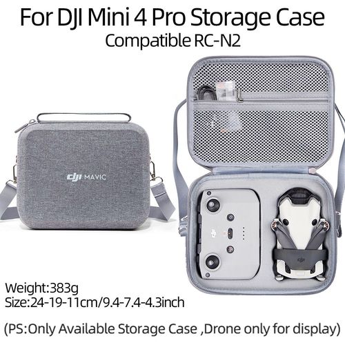 Sac De Importateur Tout-En-Un Pour Dji Mini 4 Pro,Sac Initié,Valise De Rangement,Étui D'accessoires,Boîte De Protection - Type For Rc-N2-Generique
