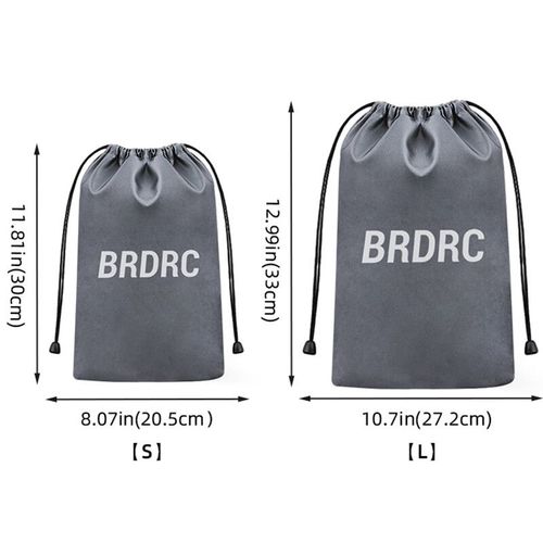 Brdrc-Sac De Rangement Pour Dji Mavic Mini 1/2/3 Se,Étui De Transport Étanche,Faisceaux De Drones D'appareil Photo,Sac À Cordon De Proximité Pour Essentiels De Voyage - Type 2 In 1 Set-Generique