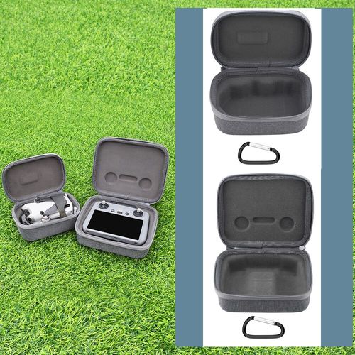 Sac De Transport Pour Dji Mini 4 Pro Étui De Rangement Couvercle De Poignée Rc-2/See Boîte De Télécommande Accessoires De Importateur Mousqueton De Voyage - Type 2in1 Fit Rc2-Generique