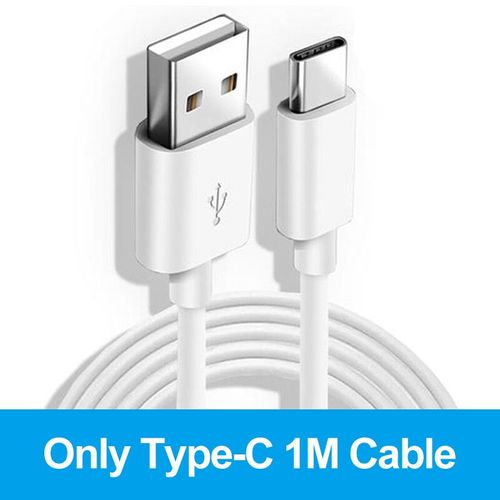 Chargeur Rapide Avec Câble Usb Type-C 3a,Adaptateur De Charge Ue,Pour Huawei Y9a Nova 8 7 6 5 Se Y9s Y8s Y7p Y6p Y5p P P Smart 2019 2020 2021 - Type 1m Usb C Charger