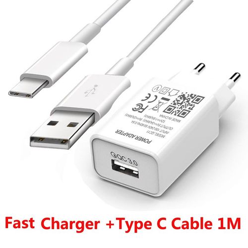 Adaptateur De Chargeur Rapide Pour Huawei,Câble De Type C,Prise Murale,Huawei P Smart Plus 2021 Y9a Y7a 2020 Honor 10x 9x Lite,5v,3a,9v,Pipeline - Type Type C Cable Charger