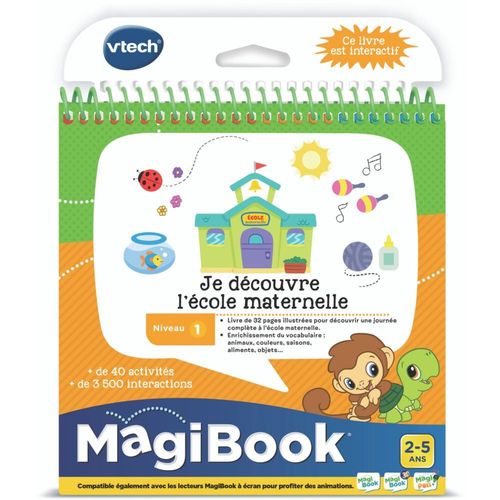 Vtech Magibook - Je Decouvre L'ecole Maternelle