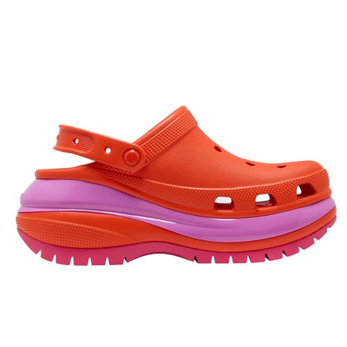 Crocs - Mega Crush Clog - Orange Et Fuchsia