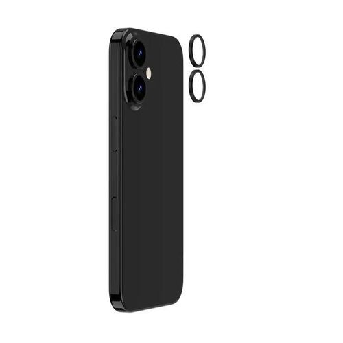 Verre Optirings Camera Lens Noir Iphone 16/iphone 16 Plus