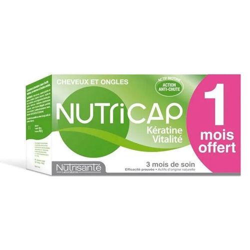 Nutrisante Nutricap Kératine Vitalité 90 Capsules 