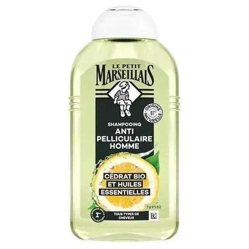 Le Petit Marseillais - Shampooing Anti-Pelliculaire Infusion Huiles Essentielles Et Cédrat Bio Shampoing 250 Ml 