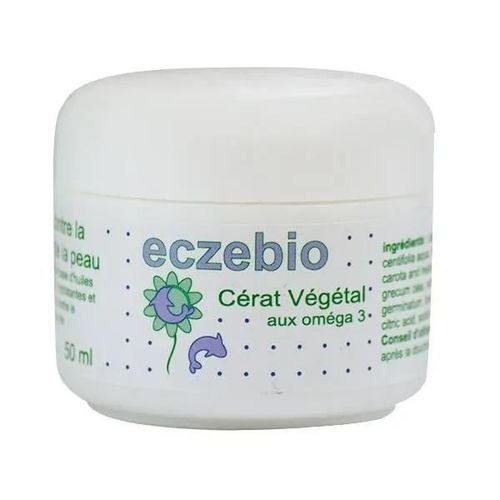 Oemine Eczebio Cérat Végétal Aux Oméga 3 Et Oméga 6 Bio 50ml 
