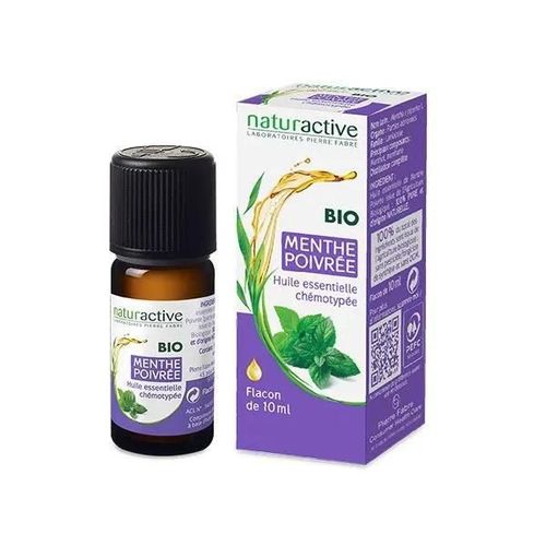 Naturactive Huile Essentielle Bio Menthe Poivrée 10ml 