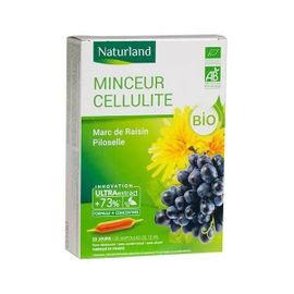 Naturland Minceur Cellulite Bio 20 Ampoules