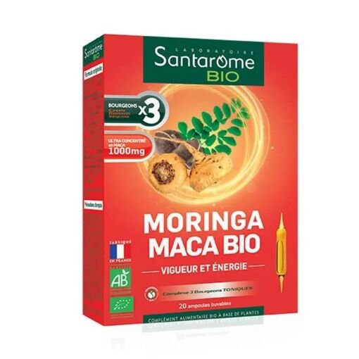 Santarome Bio Moringa Maca Bio 20 ampoules