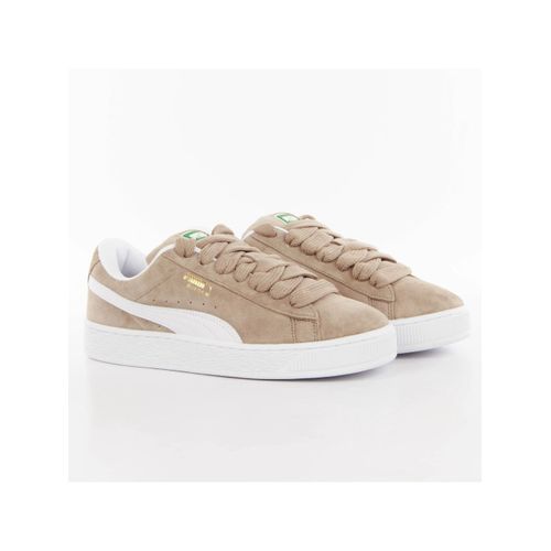 Chaussures Basket Puma Suede Xl Beige