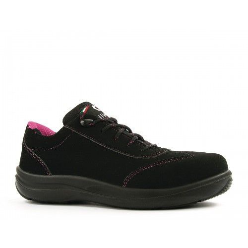 Chaussures De Sécurité Basses Femme Lolita S3 Sra - Noir Et Rose - T36 Uniwork
