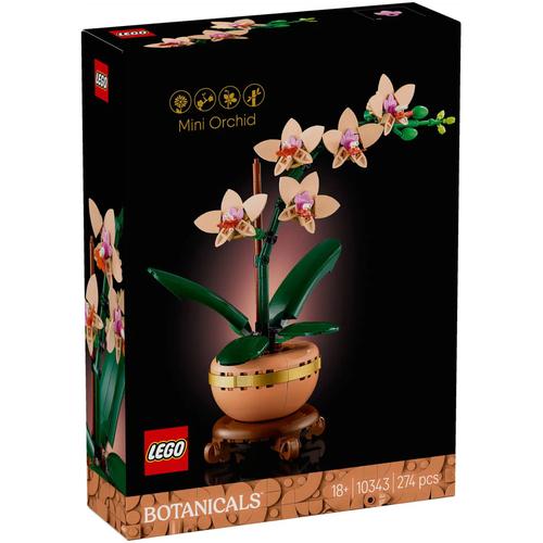 Lego Icons - L'orchidée Miniature - 10343