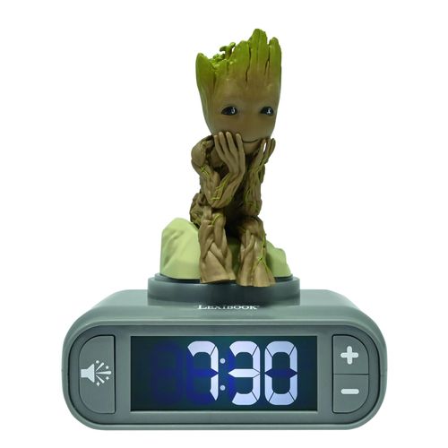 Réveil avec veilleuse Groot des Gardiens de la Galaxie 3D