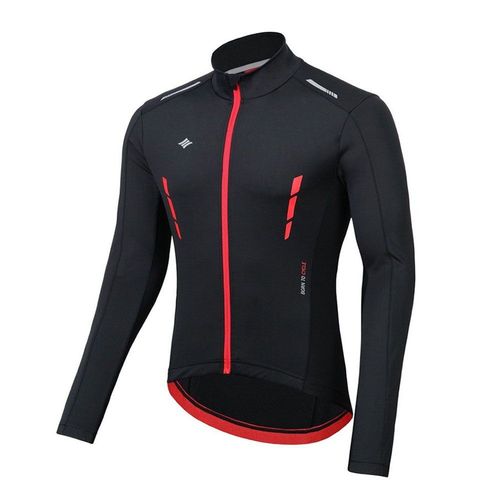Santic-Veste De Cyclisme Respirante Pour Homme,Coulée Thermique,Manteau Vtt,Maillot Coupe-Vent,Garde Au Chaud,Hiver