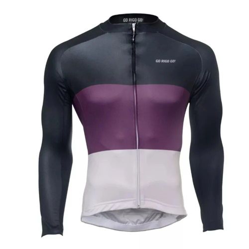 Rigo-Veste De Cyclisme Thermique À Manches Longues Pour Homme,Vêtements De Vélo Chauds,Noir,Bleu,Jaune,Hiver