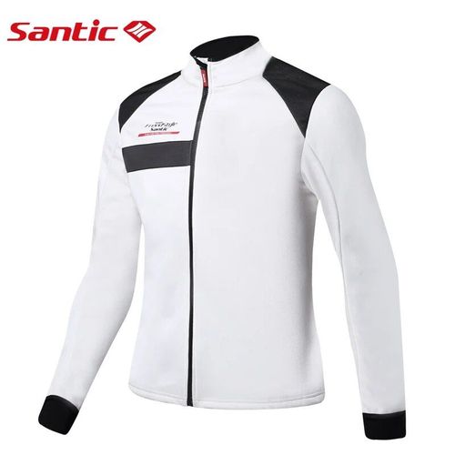 Santic-Veste De Cyclisme Coupe-Vent À Manches Sulfpour Homme,Vêtement Chaud,Décontracté,Hiver