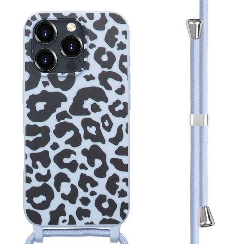 Imoshion Coque Design En Silicone Avec Cordon Iphone 16 Pro Animal Lila