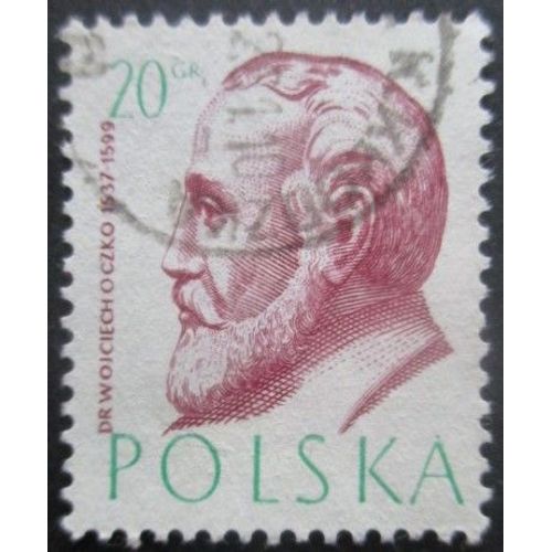 Pologne N°894 Médecin Wojciech Oczko Oblitéré