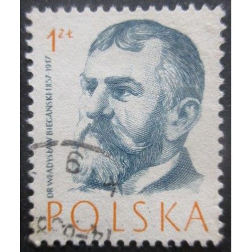 Pologne N°896a Médecin Wladyslaw Bieganski Oblitéré