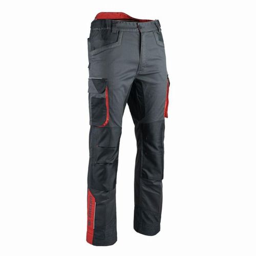 Pantalon Stretch Facom Strap Noir/Gris/Rouge Taille 54 - Fxww1011e-54