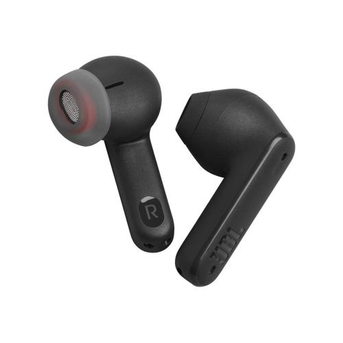 JBL TUNE Flex - Écouteurs sans fil avec micro - embout auriculaire - Bluetooth - Suppresseur de bruit actif - noir