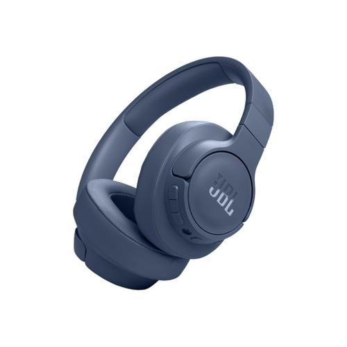 JBL TUNE 770NC - Écouteurs avec micro - circum-aural - Bluetooth - sans fil - Suppresseur de bruit actif - bleu