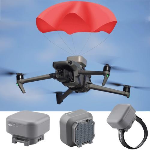 Parachute De Drone Amélioré 2024 Pour Dji Mavic 3/Mavic 3 Classic/Mavic 3 Cine/Mavic 3 Pro/Mavic 3e/Mavic 3t/Air 3/Air 2/Air2s/Mavic Pro/Mavic 2, 3e Génération Manti 3 Plus Uav Protection De Sécurité-Woodours