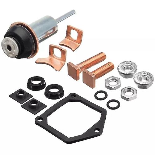 Kit De Réparation De Solénoïde De Démarreur De Moteur Universel Kit De Contacts De Piston Compatible Toyota Subaru Honda + Mki