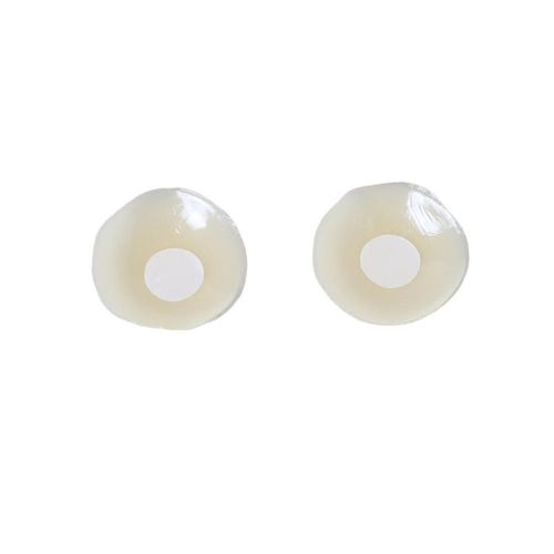 Mike 2 Pair Patch De Mamelon Circulaire, Cache-Mamelon En Silicone Liquide Anti-Saillie, Patch En Silicone Pour Robes De Mariée (En Boîte)