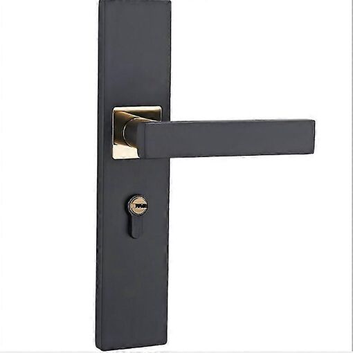 Minimaliste Porte Serrure Chambre À Coucher Poignée De Porte Serrur...