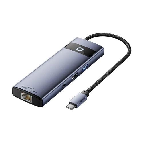 Extension Du Dock  Adaptateur Usb Type C Vers Port Ethernet, Compatible Hdmi 4k, Pd 100w, Macbook Pro, Ordinateur Portable Windows, Airies 3.0, 2.0