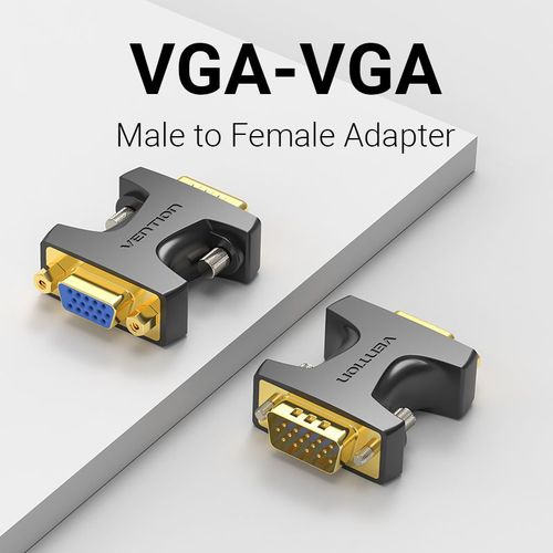 adaptateur VGA à VGA,connecteur mâle à femelle à 15 broches,1080P 60Hz,pour moniteur de PC portable,projecteur,adaptateur de câble VGA - Type Male To Female
