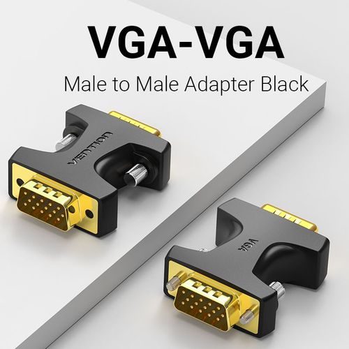 adaptateur VGA à VGA,connecteur mâle à femelle à 15 broches,1080P 60Hz,pour moniteur de PC portable,projecteur,adaptateur de câble VGA - Type Male to Male