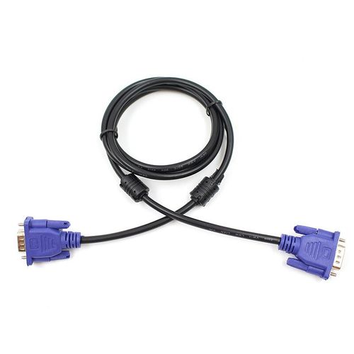 Convertisseur de câble VGA mâle vers mâle,15 broches,1.5m,1080P,ligne adaptateur VGA pour HDTV,PC,ordinateur portable,boîtier TV,budgétaire,moniteur,VGA rette - Type VGA Cable 1.5M