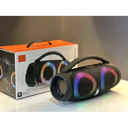 Caixa De Som-Haut-parleur Bluetooth sans fil haute puissance,Boombox portable étanche,Surround stéréo RVB,Super Bass Subwoofer,TWS,100W #A