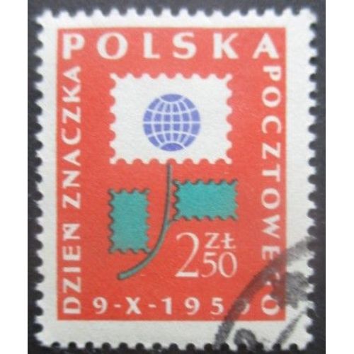 Pologne N°991 Journée Du Timbre Oblitéré