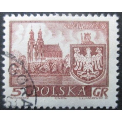Pologne N°1052 Gniezno Oblitéré