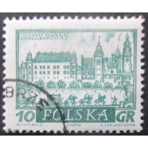 Pologne N°1053 Cracovie Oblitéré