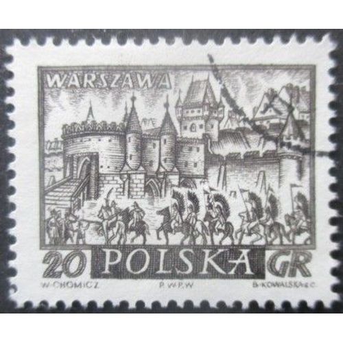 Pologne N°1054 Varsovie Oblitéré