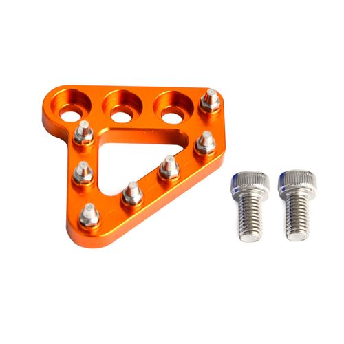 Pédale De Frein Arrière Step Gear Shifter,Leve Tip,Ktm 690 Duke Smc Endflats,Exc 300 Sx 125 Excf 350 Sxf 450 530 Xc Xcw 990 Adventure - Type Step Plate Orange