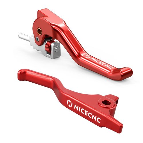 Nicecnc Pour Ktm Exc 300 2014-2024 Exc Exc-F Sx Sxf Xc Xcf Xcw 125 250 300 350 400 450 500 Moto Court Levier D'embrayage De Frein - Type Red Set