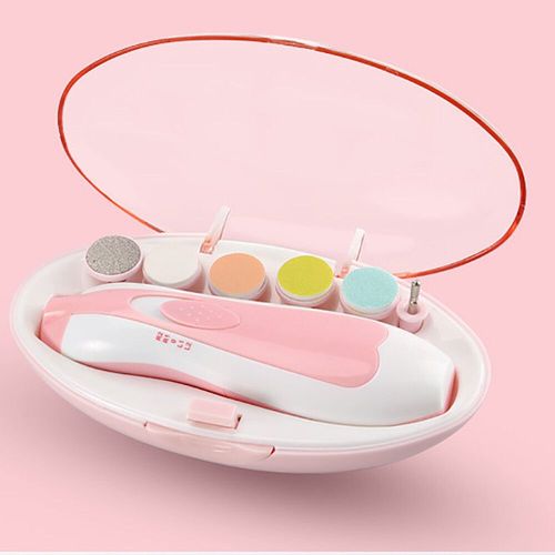 Coupe-Ongles Électrique Pour Bébé,Polisseuse À Ongles Pour Enfant - Type Pink 