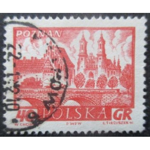 Pologne N°1055 Poznan Oblitéré