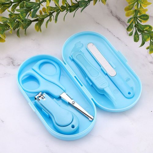 Coupe-Ongles Pour Bébé Et Enfant,Outil D'onglerie - Type Nail Toot Set Blue 