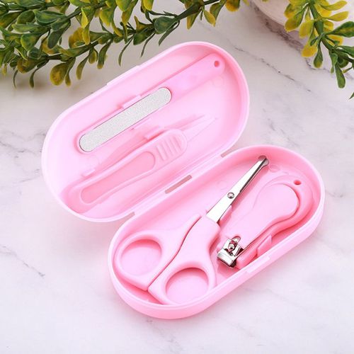 Coupe-Ongles Pour Bébé Et Enfant,Outil D'onglerie - Type Nail Toot Set Pink 