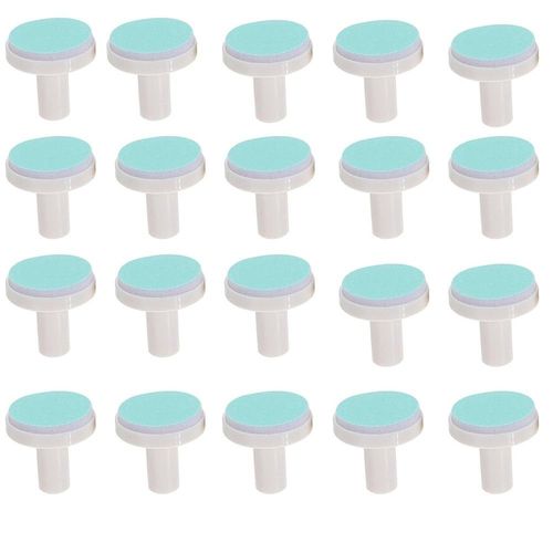 Tampons De Lime À Ongles En Papier Pour Bébé,20 Pièces,Recharge De Coupe-Ongles,Têtes De Meulage,Broyeur,Coupe-Ongles Infantile - Type Green 